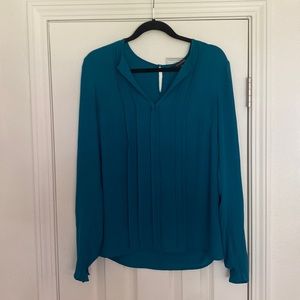Long Tall Sally Turquoise Blouse